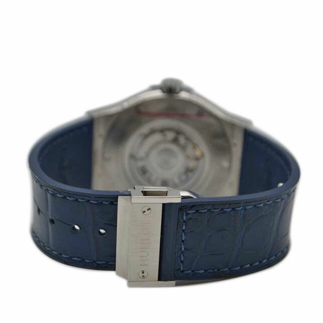 HUBLOT ウブロ/クラシックフュージョンチタニウム/自動巻/ブルー文字盤/511.NX.7170.LR//138****/Aランク/89
