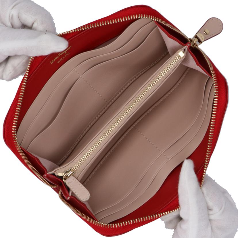 Ferragamo フェラガモ/ガンチーニラウンドファスナー/JL-22 C843//ABランク/91