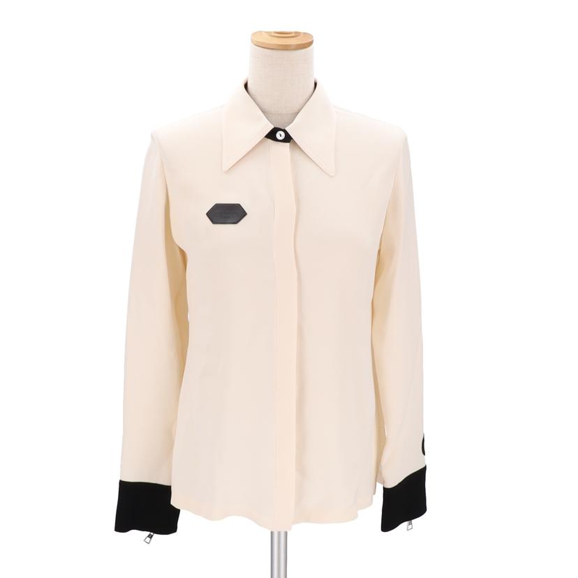 LOUIS VUITTON ルイヴィトン/ブラウス/オフホワイト×ブラック系//CA3****/Aランク/37