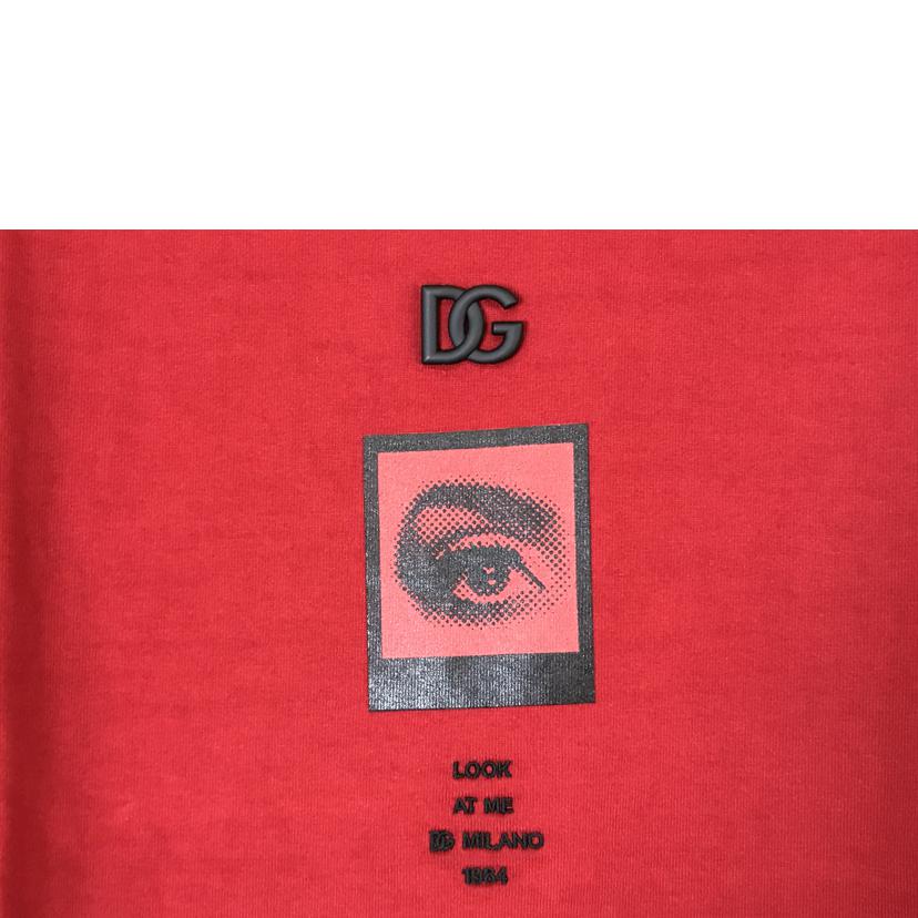D&G ドルチェ&ガッパーナ/グラフィックTシャツ レッド/G8NV5Z//ABランク/51