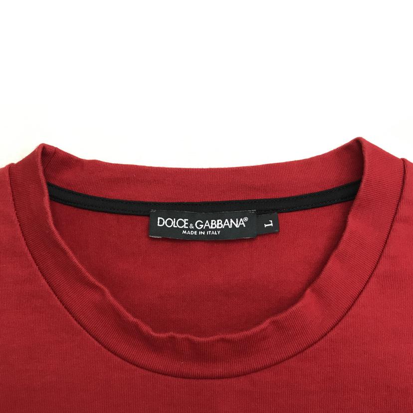 D&G ドルチェ&ガッパーナ/グラフィックTシャツ レッド/G8NV5Z//ABランク/51