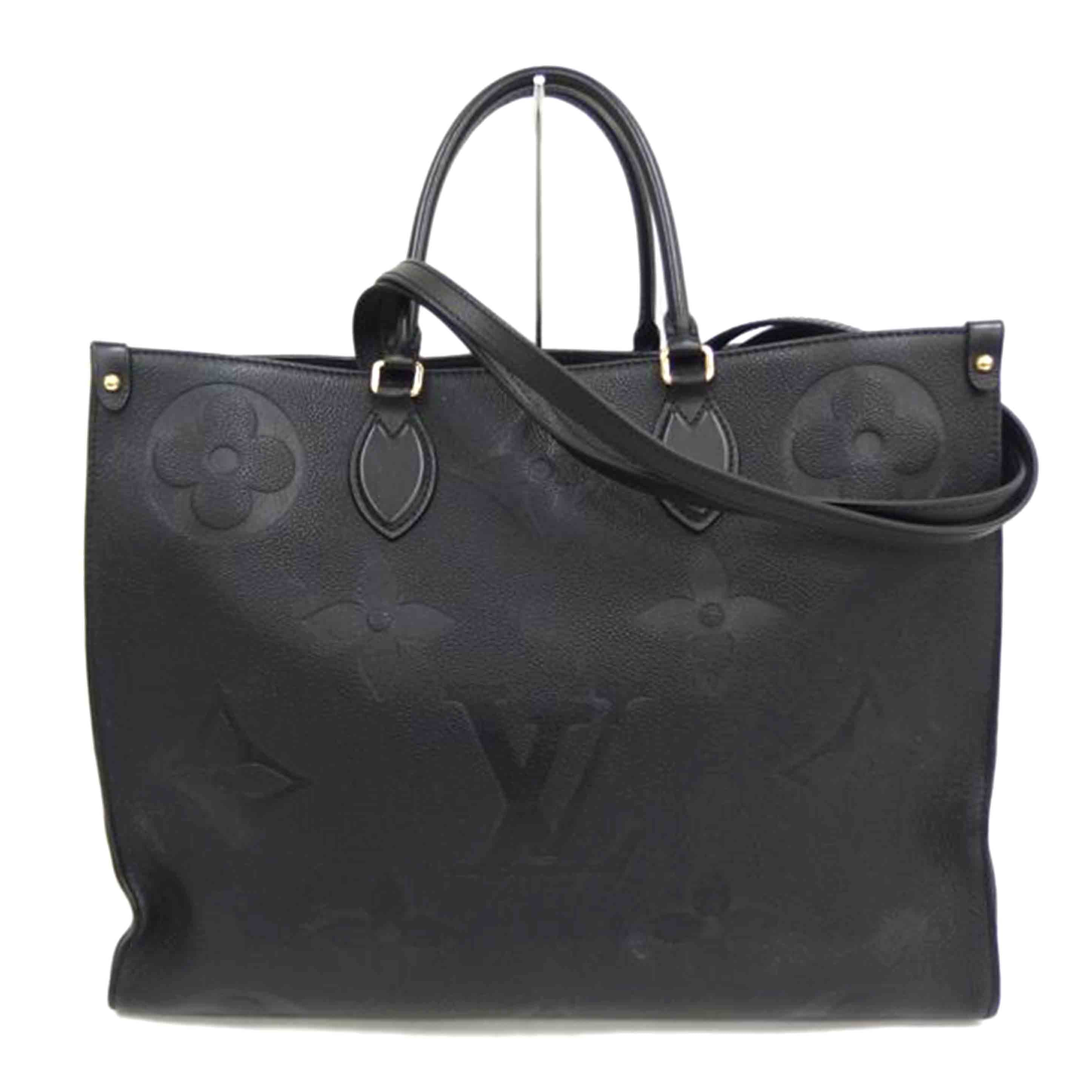 LV ルイヴィトン/オンザゴーGM/アンプラント/ノワール /M44925//ICタ**/Aランク/82