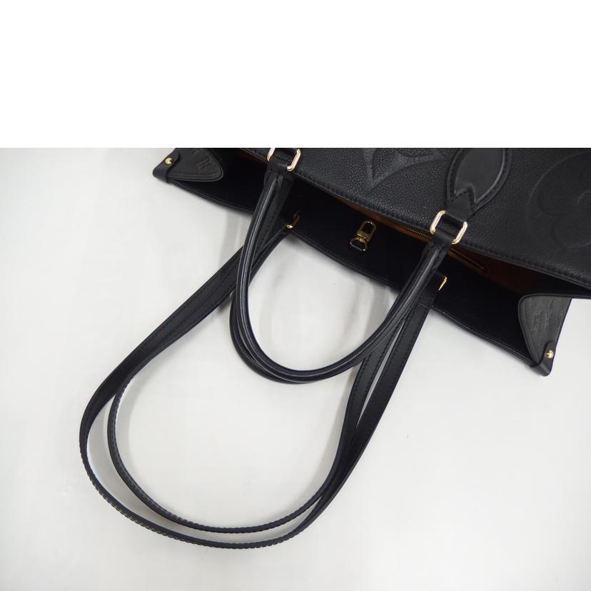 LV ルイヴィトン/オンザゴーGM/アンプラント/ノワール /M44925//ICタ**/Aランク/82