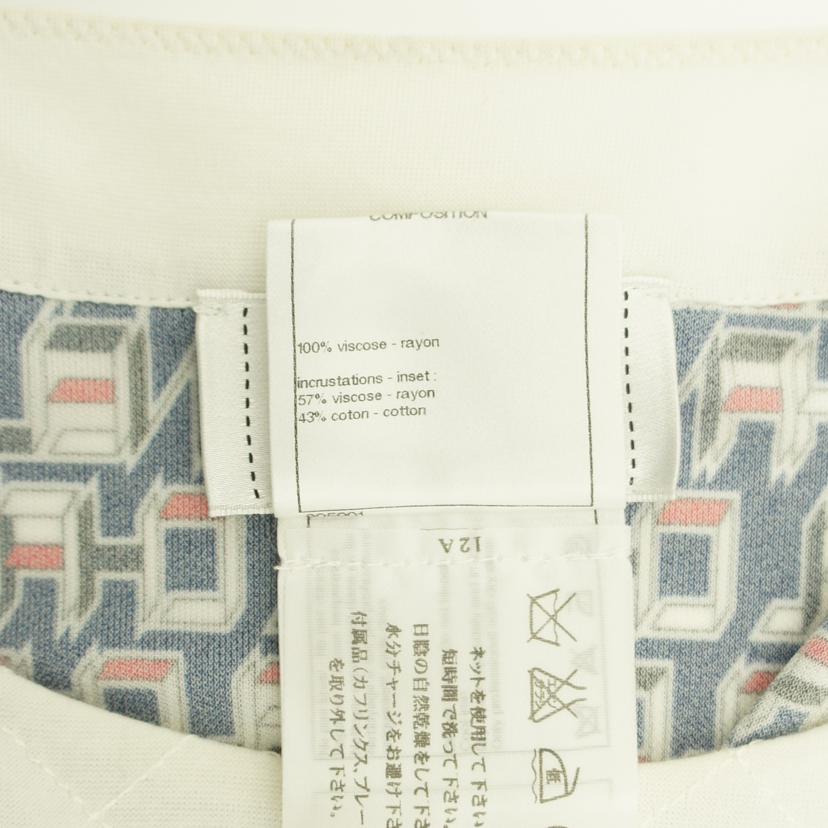 CHANEL シャネル/◇総柄ロゴレーヨンカットソー/P46018W05314//ABランク/18