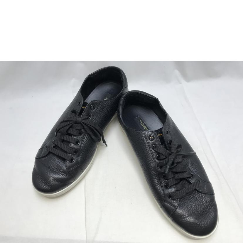 DOLCE & GABBANA ドルチェアンドガッバーナ/レザー サントロペ ローカットスニーカー/CS1735//Bランク/51