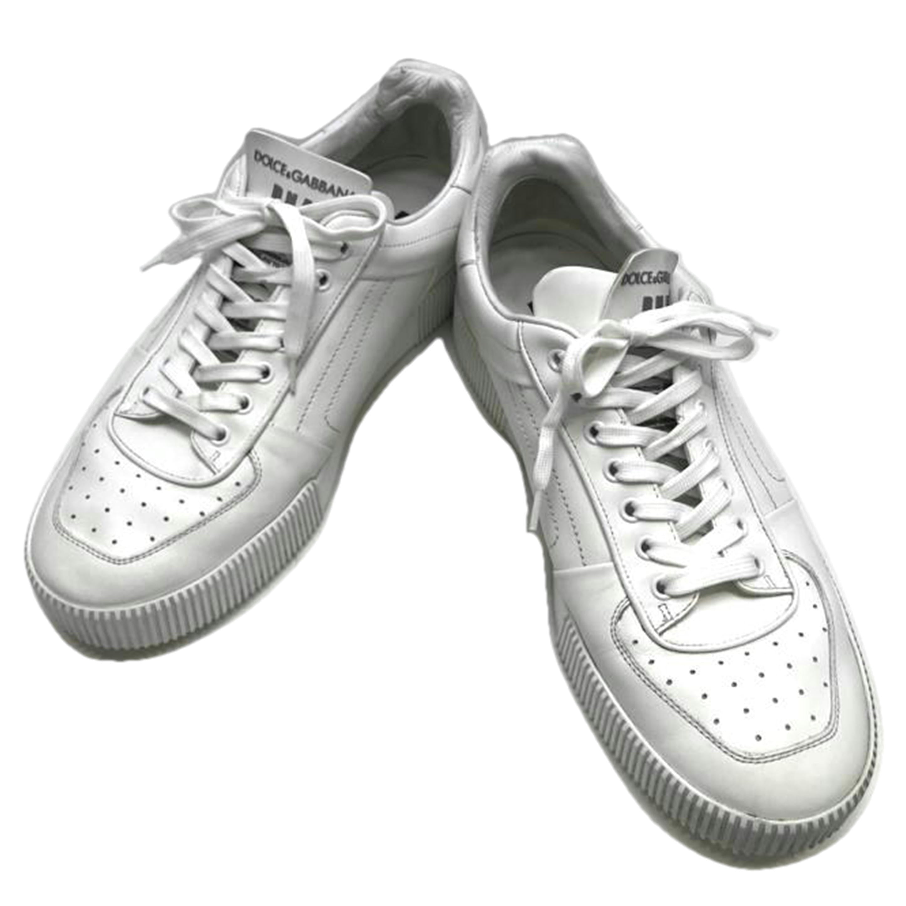 DOLCE & GABBANA ドルチェアンドガッバーナ/レザースニーカー/CS1648//BCランク/51