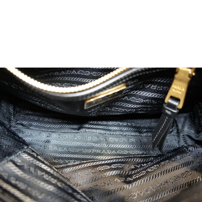 PRADA プラダ/テスートナイロン2WAYブラックゴールド金具/1BA111//203/Aランク/92