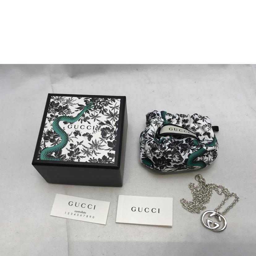 GUCCI グッチ/インターロッキングGネックレス/1695MI//Bランク/51