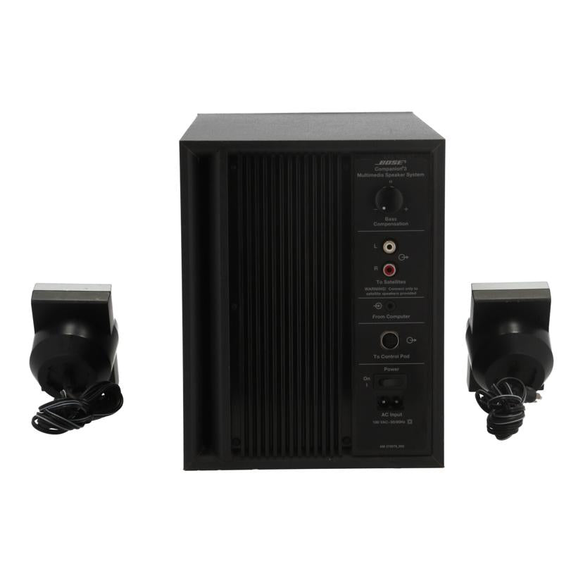 BOSE ボーズ /2.1chマルチメディアスピーカーセット/Companion3 //033491Z53460737AC/Bランク/82