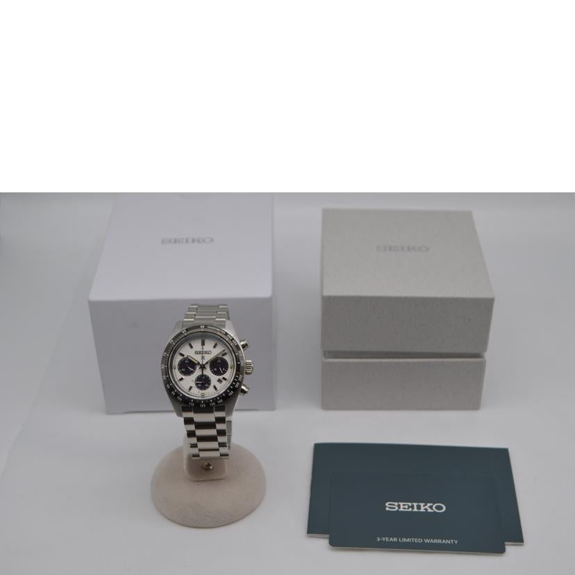 SEIKO セイコー/PROSPEX/スピードタイマークロノグラフソーラー/SBDL085//470***/Aランク/89