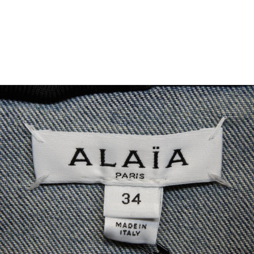 ALAIA アライア/イタリア製デニムジャケットフード付/リシュモンジャパン//SAランク/92