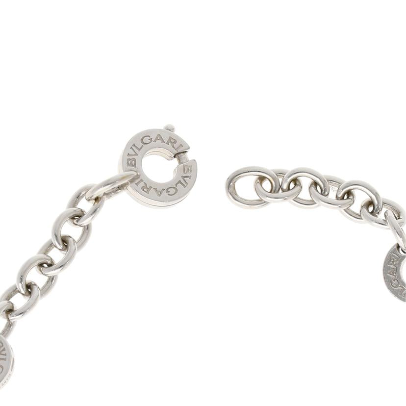 BVLGARI ブルガリ/ブルガリブルガリチャームロゴブレスレッド/750WG//Bランク/94