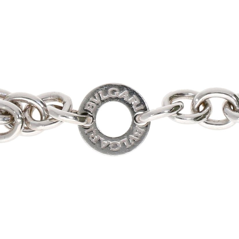 BVLGARI ブルガリ/ブルガリブルガリチャームロゴブレスレッド/750WG//Bランク/94