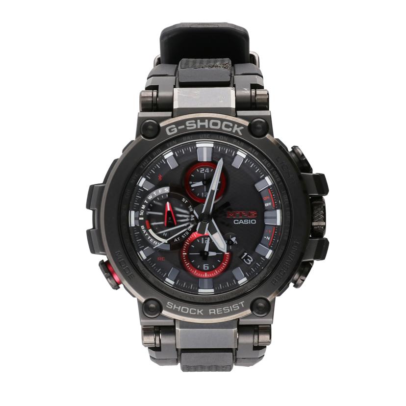 CASIO カシオ/G-SHOCK/MT-G/電波ソーラー/Bluetooth搭載/MTG-B1000B-1AJF//001*****/Bランク/77