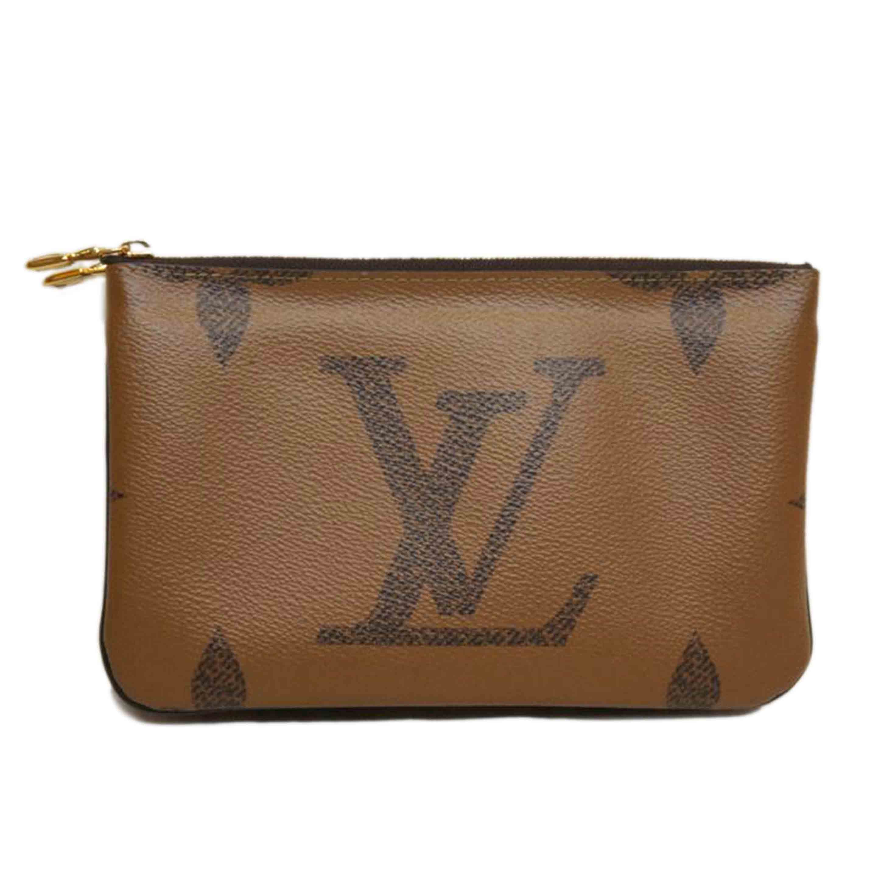 LV ルイヴィトン/ポシェットドゥーブルジップ/モノグラムジャイアント/M69203//RFI*/Aランク/92