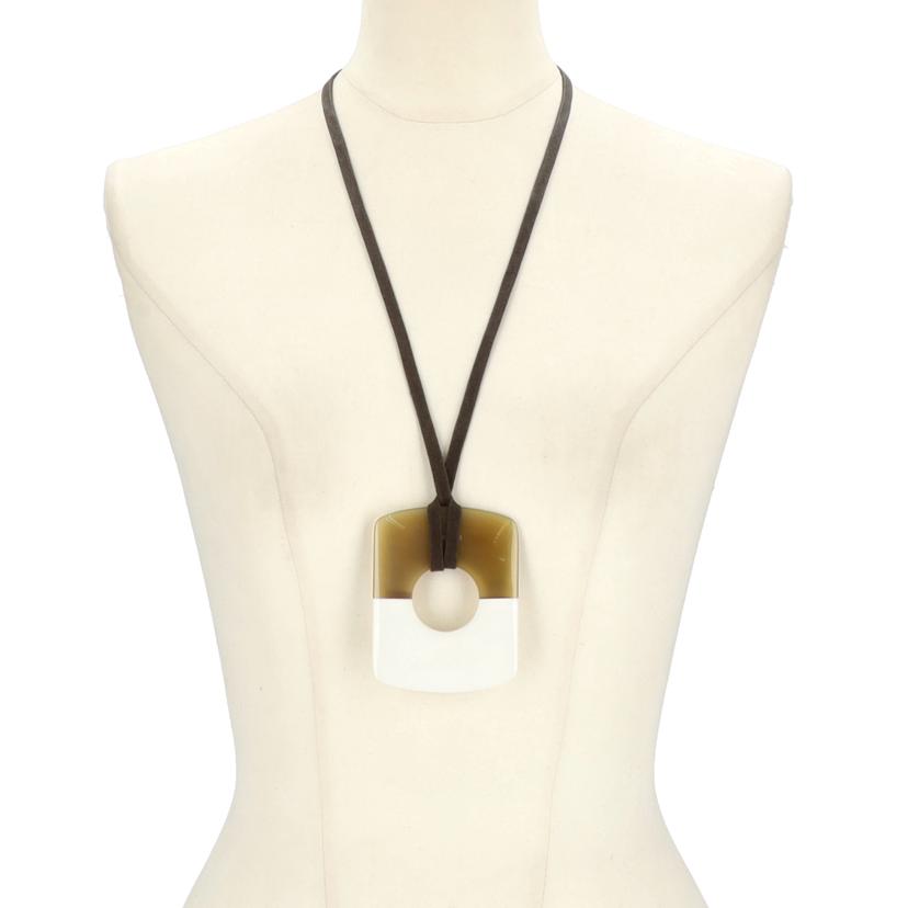 HERMES エルメス/ホール&ラッカーネックレス//ABランク/94