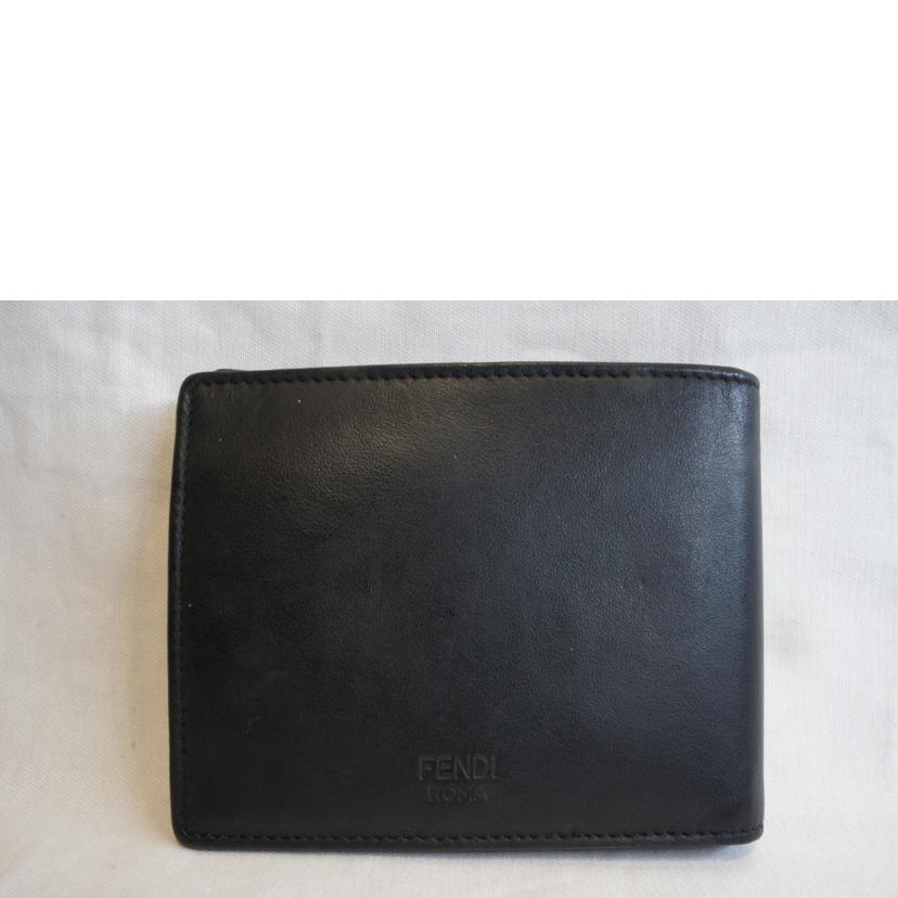 FENDI フェンディ/モンスター二つ折り財布/7M0001//ABランク/92