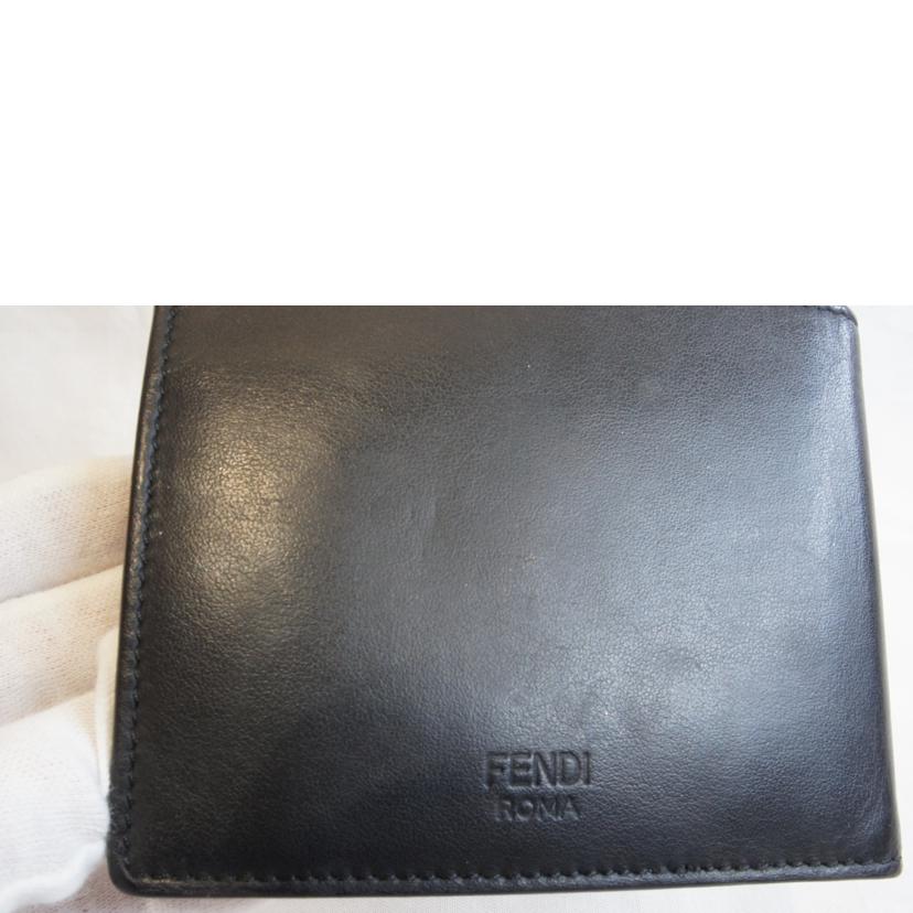 FENDI フェンディ/モンスター二つ折り財布/7M0001//ABランク/92