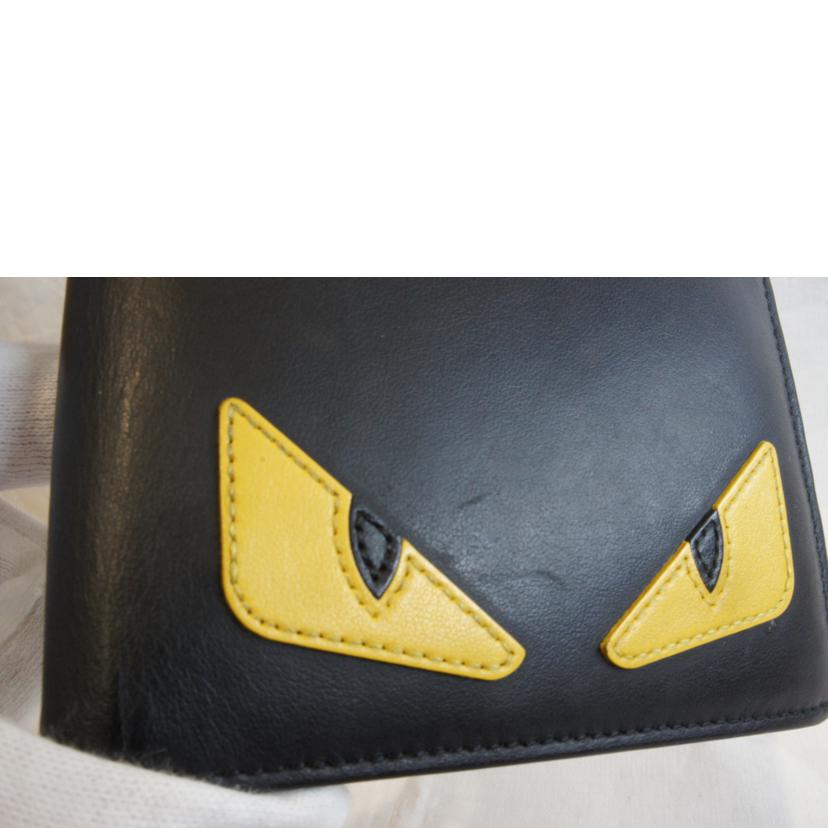 FENDI フェンディ/モンスター二つ折り財布/7M0001//ABランク/92