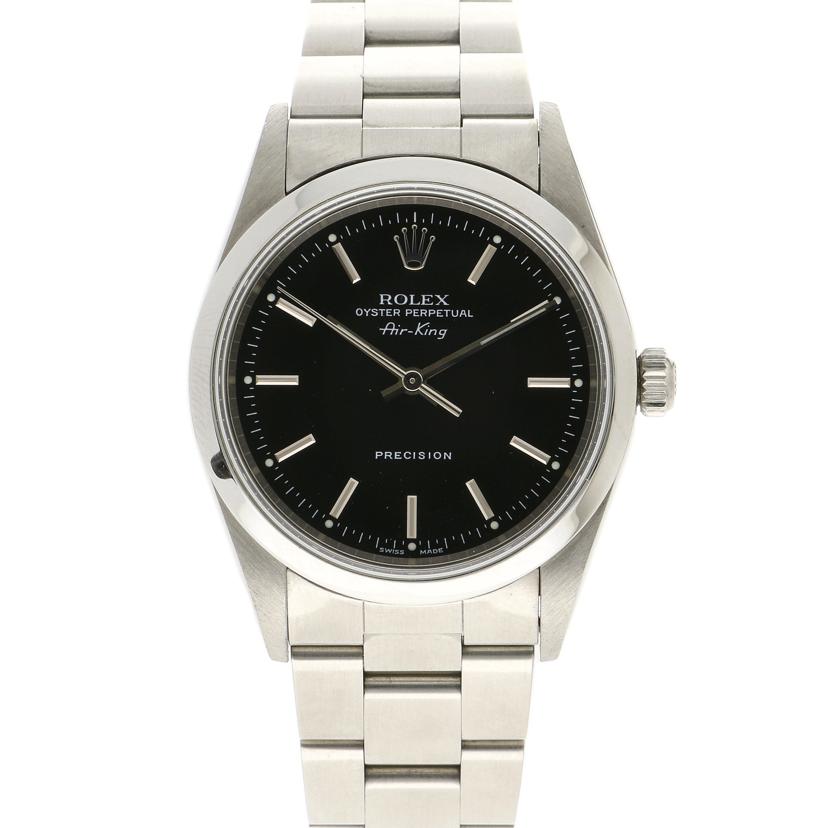 ROLEX ロレックス/エアキング・ブラック/P番/14000//P43**********/Aランク/20