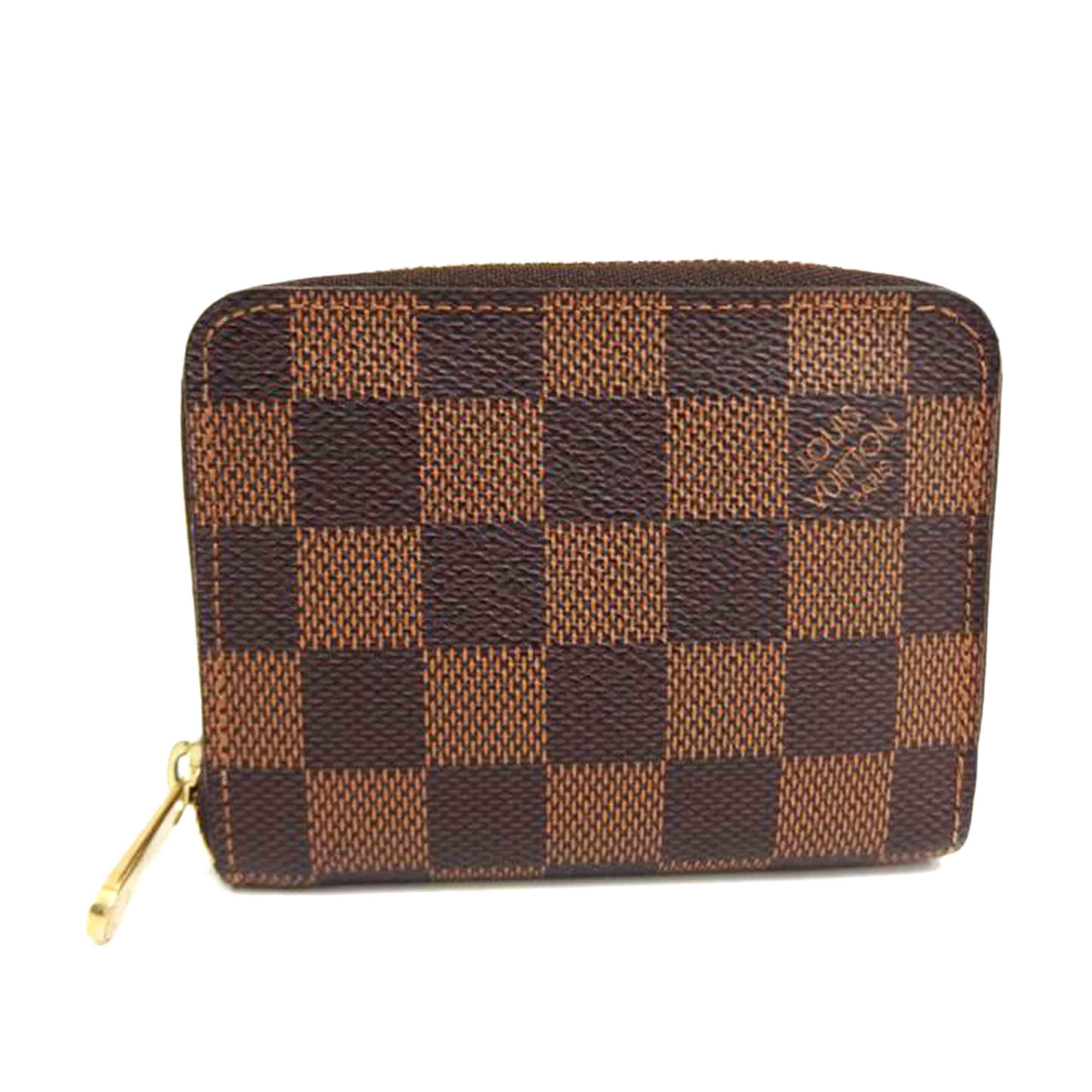 LV ルイヴィトン/ジッピーコインパース/ダミエ・エベヌ /N63070//SN1***/ABランク/82
