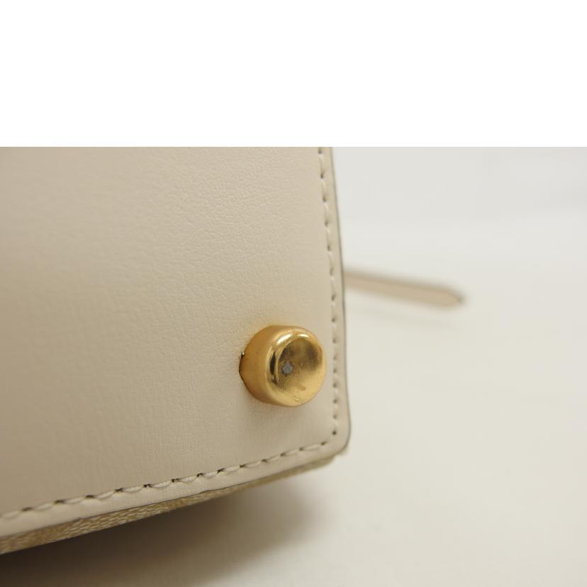 COACH コーチ/ミニサリーキャリーオール/2Way/シグネチャー/F67027//K18**/Aランク/88【中古】