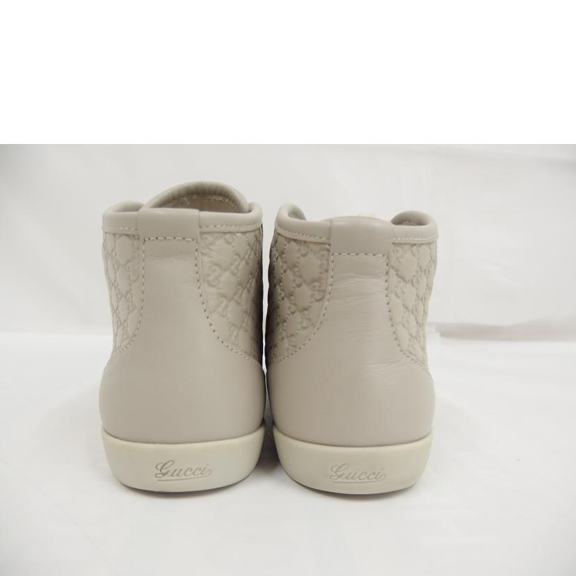 GUCCI/グッチ レザーハイカットスニーカー//Aランク/82