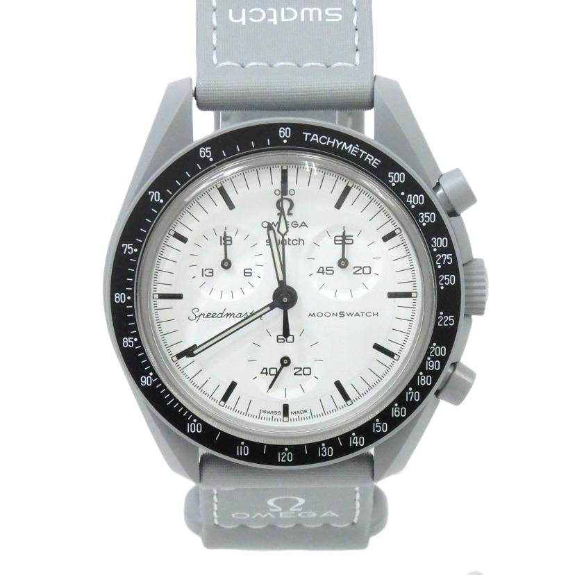 OMEGA×swatch オメガ×スウォッチ/ムーンスウォッチ1965/クオーツ/SO33M106//SAランク/25