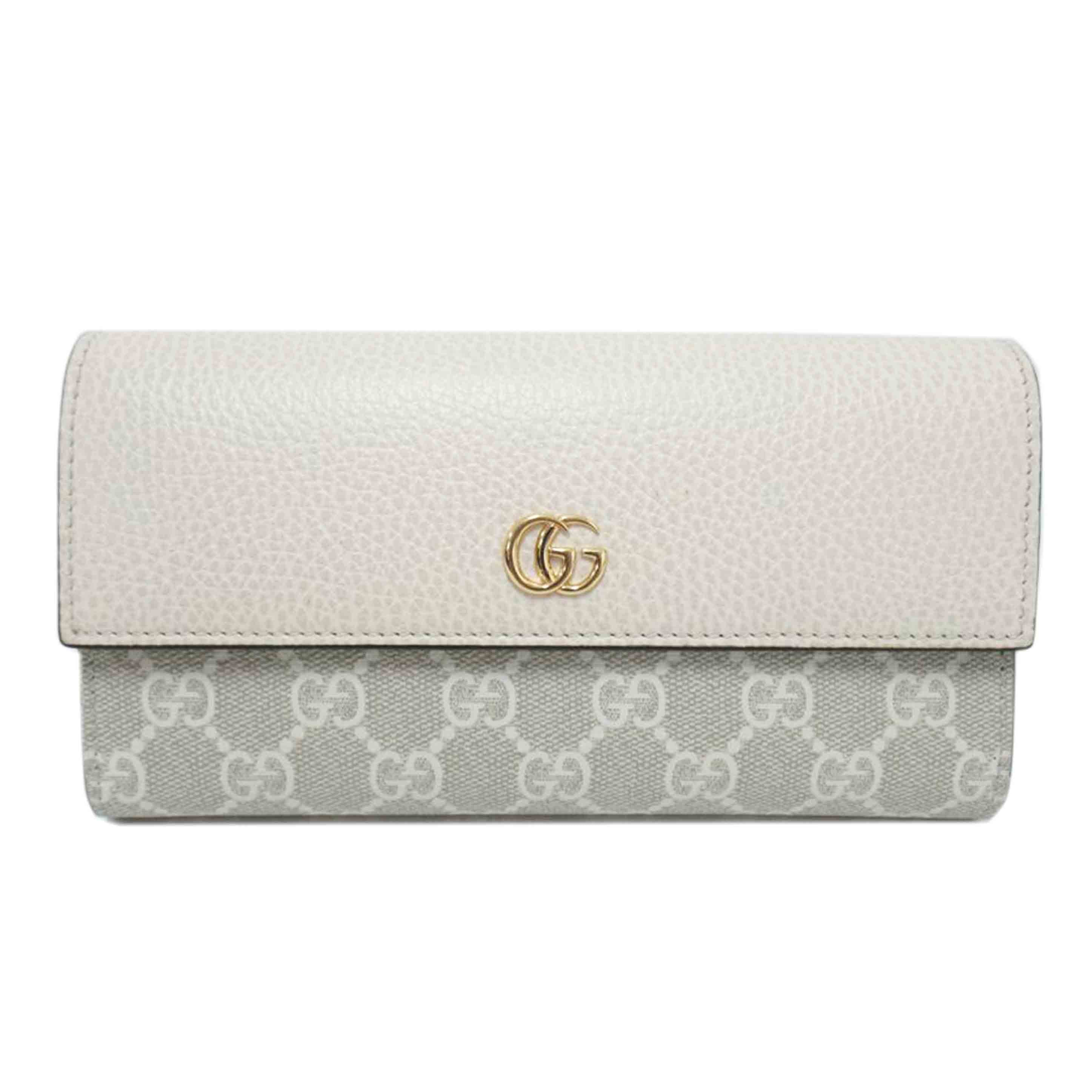 GUCCI/二つ折り長財布/GGマーモット/456116//525***/SAランク/63