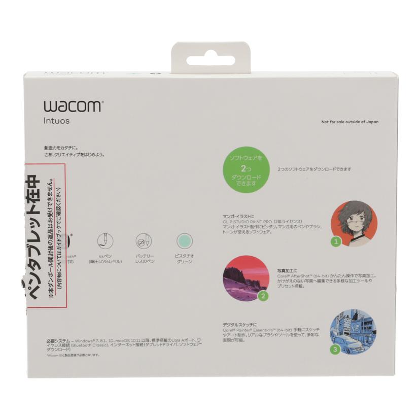 Wacom ワコム/ペンタブレット/Intuos Small ワイヤレス/CTL-4100WL/E0//0AH00S1003608/Aランク/84