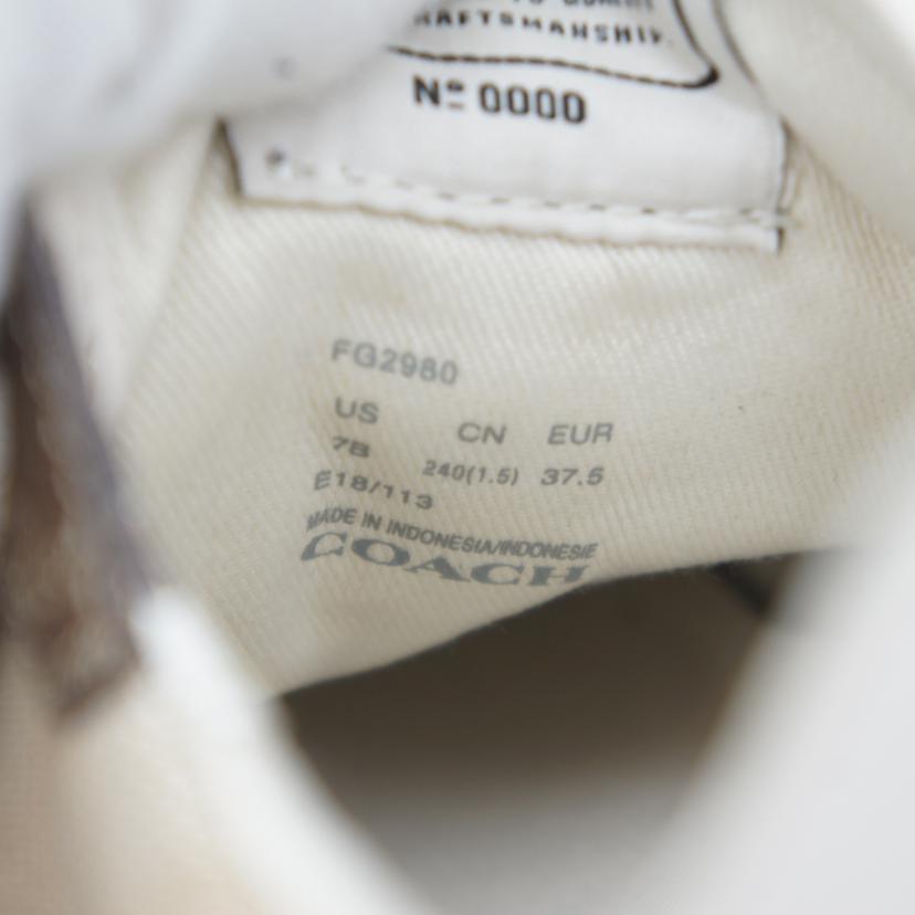 COACH COACH/スニーカー/シグネチャー/FG2980//Aランク/85