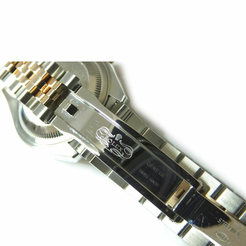 ROLEX ロレックス/レディースデイトジャスト10Pダイヤ/オーベルジーヌ文字盤/279171G//5JR*****/Aランク/88