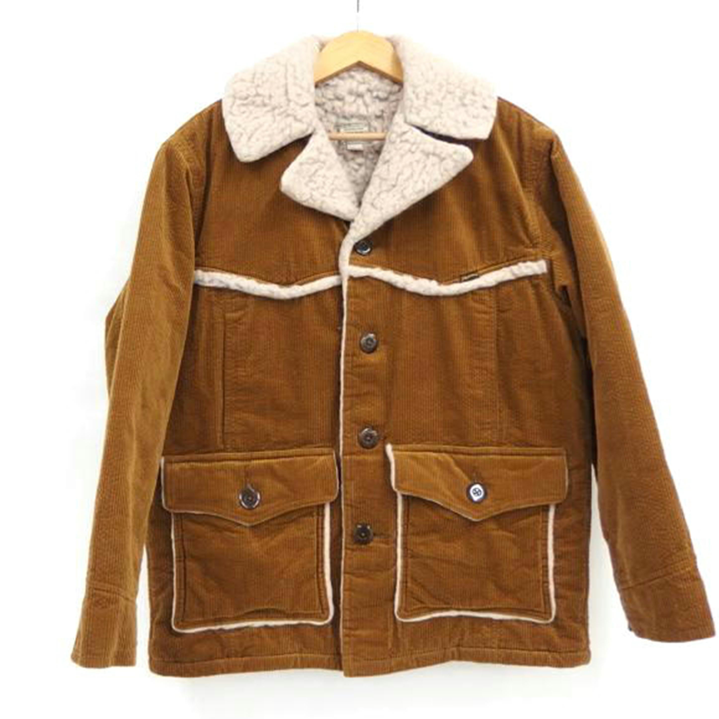 Pherrows フェローズ/Pherrowsボアジャケット/ブラウン/PNRJ1//ABランク/82