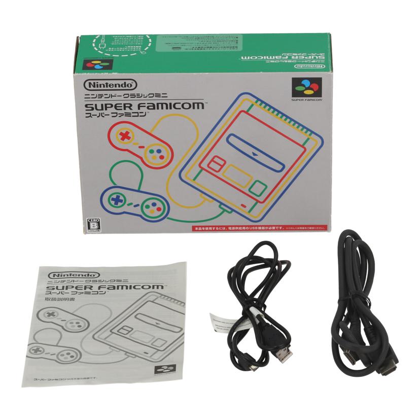 NINTENDO 任天堂 ニンテンドー /クラシックミニ スーパーファミリーコンピューター/CLV-S-SHVF//SJE112367541/Bランク/77