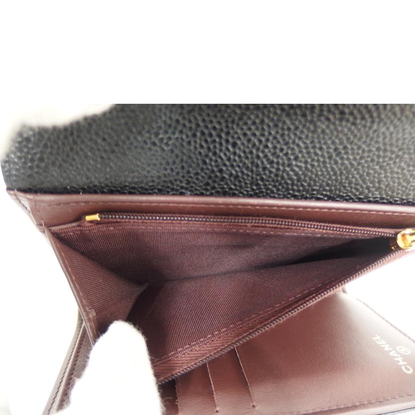 CHANEL シャネル/ココマークキャビアスキン(グレインドカーフ) 財布//318*****/ABランク/82