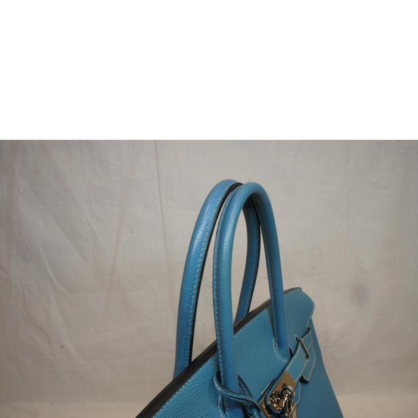 HERMES エルメス/バーキン35/トゴ/ブルージーン/SV金具//□J/Bランク/92