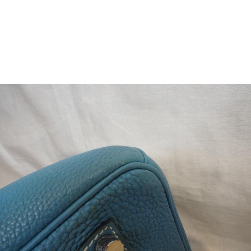 HERMES エルメス/バーキン35/トゴ/ブルージーン/SV金具//□J/Bランク/92