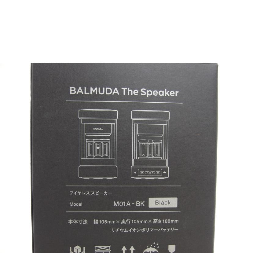 BALMUDA バルミューダ/BALMUDA The Speaker/ワイヤレススピーカー/M01A-BK//M00H20MI20426/ABランク/04