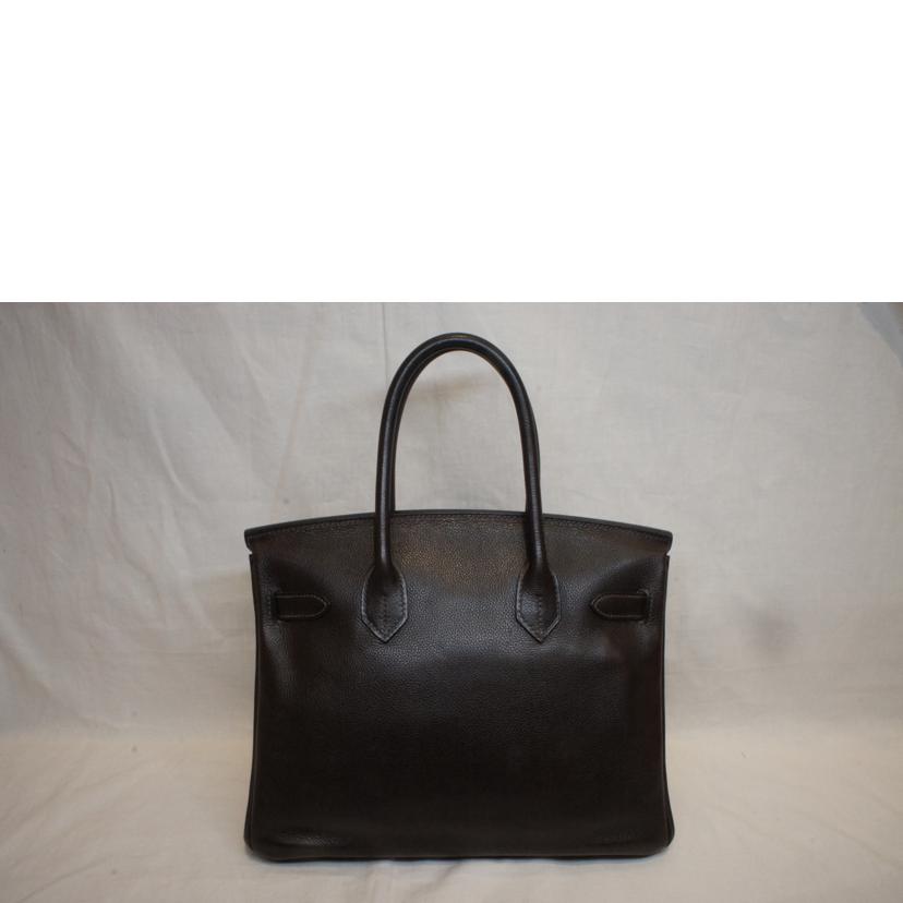HERMES エルメス/バーキン30/ヴォーガリバー/カカオ/SV金具//□M/ABランク/92