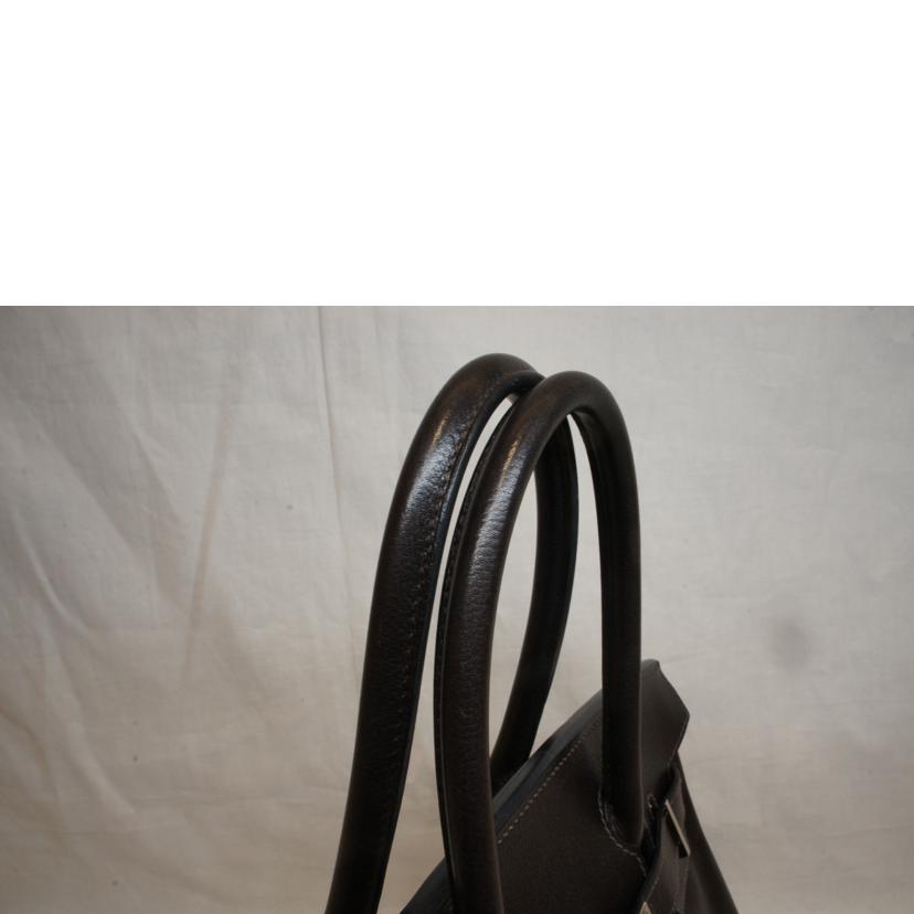 HERMES エルメス/バーキン30/ヴォーガリバー/カカオ/SV金具//□M/ABランク/92