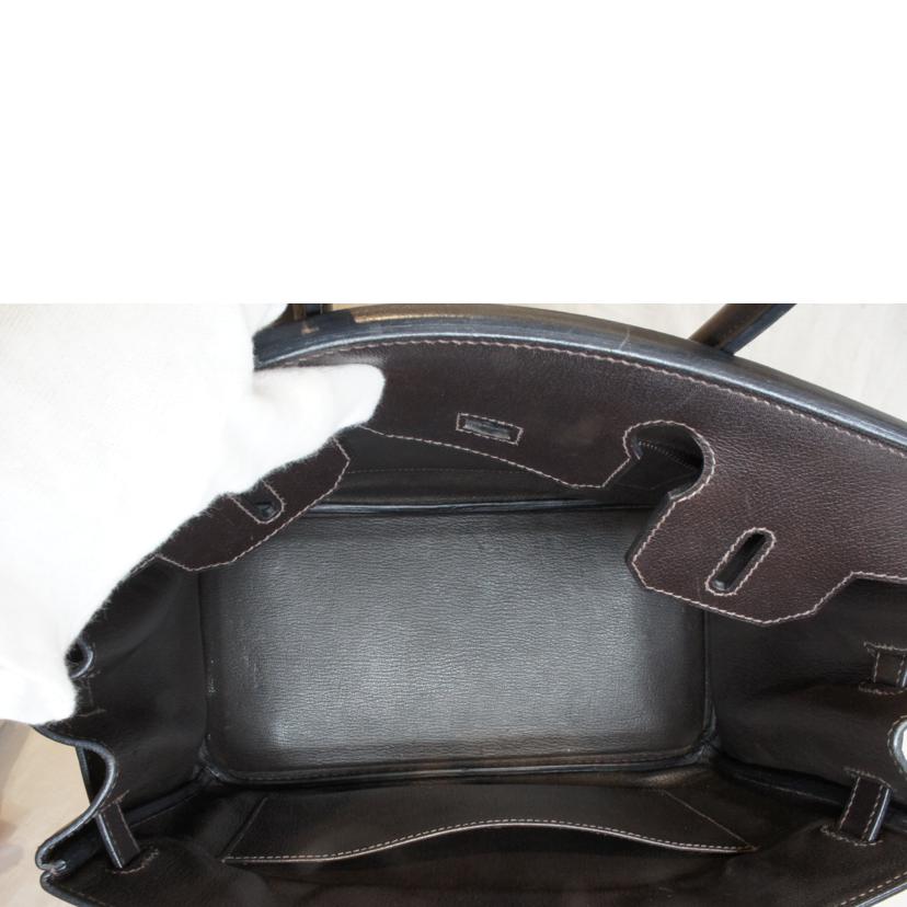 HERMES エルメス/バーキン30/ヴォーガリバー/カカオ/SV金具//□M/ABランク/92