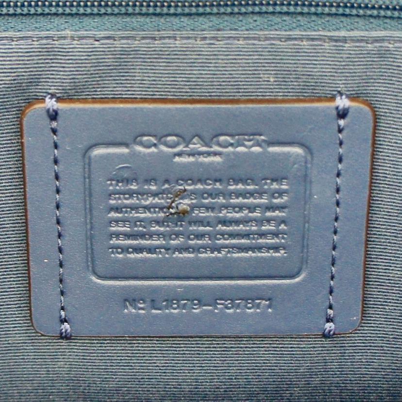 COACH コーチ/レザーロゴアベニュートート/F37871//L18**/Aランク/09