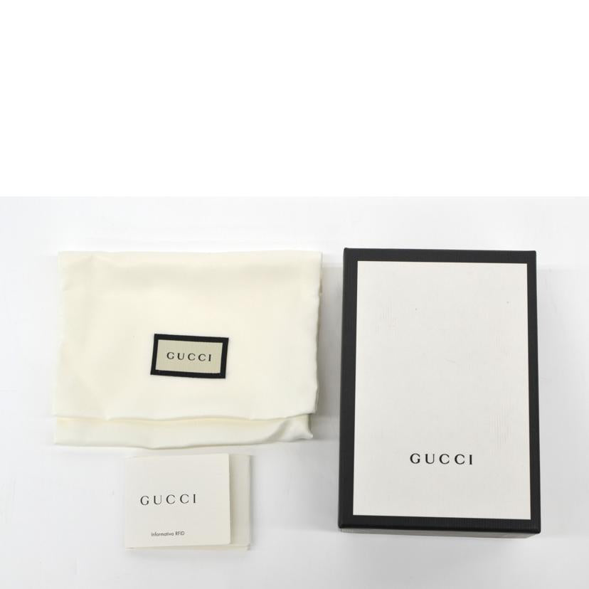 GUCCI グッチ/GGエンボスレザー6連キーケース/グリーン/625565//114*/SAランク/75