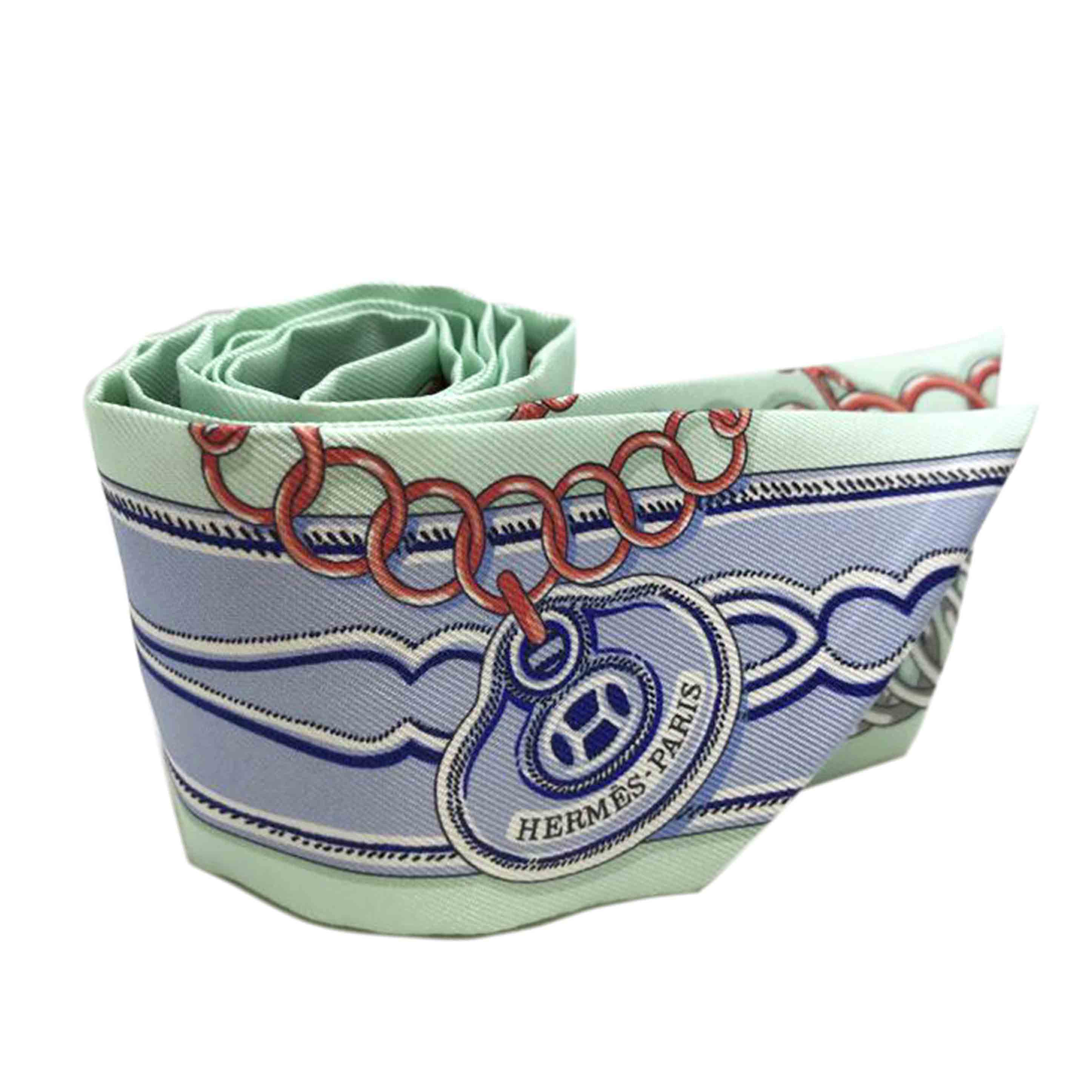 HERMES エルメス/ツイリー ライトグリーン//ABランク/51
