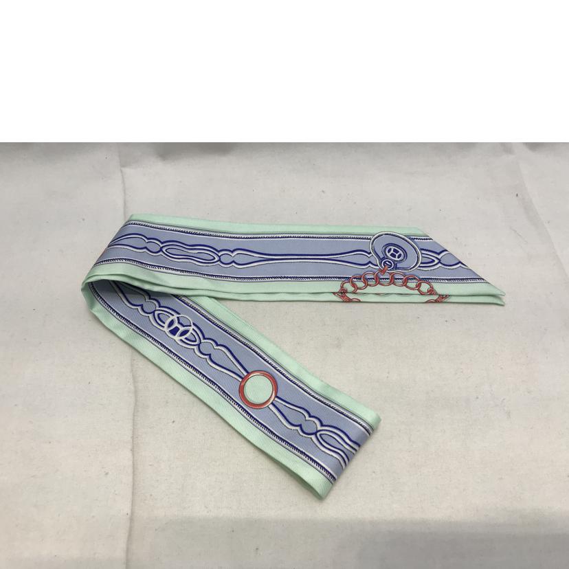 HERMES エルメス/ツイリー ライトグリーン//ABランク/51