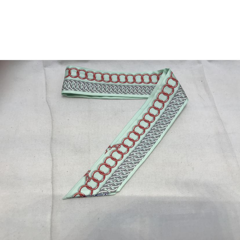 HERMES エルメス/ツイリー ライトグリーン//ABランク/51