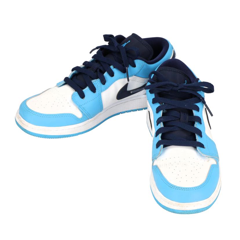 NIKE ナイキ/GS AIR JORDAN 1 LOW ユニバーシティブルー/553560-144//00195238857981/ABランク/85