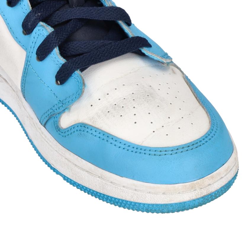 NIKE ナイキ/GS AIR JORDAN 1 LOW ユニバーシティブルー/553560-144//00195238857981/ABランク/85