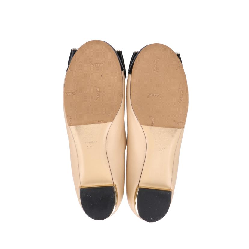 CHANEL シャネル/パールリボンバレエシューズ/G31355//サイズ:37C/Aランク/91