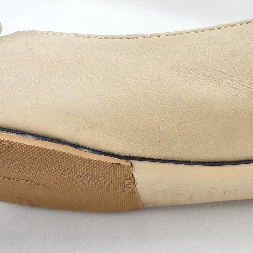 CHANEL シャネル/パールリボンバレエシューズ/G31355//サイズ:37C/Aランク/91